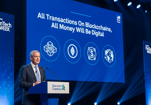 مدیرعامل Standard Chartered پیش‌بینی کرد: همه تراکنش‌ها روی بلاکچین، همه پول‌ها دیجیتال خواهند شد!